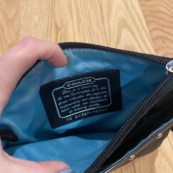 Black Coach Crossbody - Picture 6 of 6